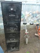 4 Drawer Quarto Filing Cabinet