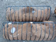 *Pair of Tom Chambers Spiral Window Boxes 44