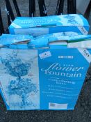 *2 x Gardman 2 Tier Flower Fountains