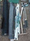 *Mixed lot of Plant Membrane - Weed Brushes & Wire Netting
