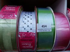 *4 Rolls of Decorative Ribbon