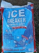 *2 x 25kg Bags Containing Ice Breaker Winter Grit