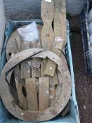 *Ornate Wood Wishing Well