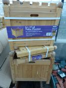 *5 Wood Garden Patio Planters
