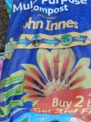 *2 x 20L of Growmoor Ericaceous Compost - Split Bags