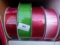 *4 Rolls of Decorative Ribbon