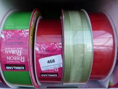 *4 Rolls of Decorative Ribbon