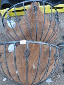 *Pair of Tom Chambers Spiral Hay Racks 25