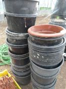 *Assorted Plastic Pots