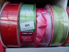 *4 Rolls of Decorative Ribbon
