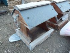 *Bird Table with Slate Roof