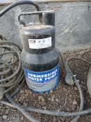 Submersible Water Pump