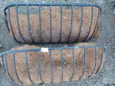 *Pair of Tom Chambers Hand Forged  Window Boxes 30