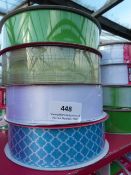 *4 Rolls of Decorative Ribbon