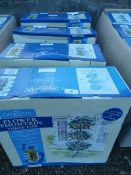 *4 Georgian Range 3 Tier Flower Fountain Graduated Baskets