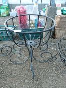 *Wrought Iron Plant Cauldron