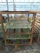 *Metal Storage with Shelves