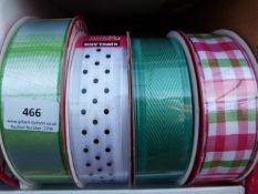 *4 Rolls of Decorative Ribbon