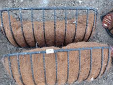 *Pair of Tom Chambers Hand Forged  Window Boxes 30