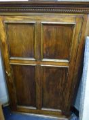 Georgian Oak Corner Cabinet