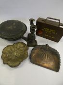 Ammunition Box  - Candle Sticks etc