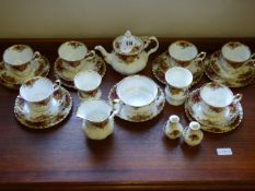 22 Piece Royal Albert Country Roses Tea Service