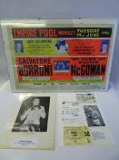 Salvatore Burruni v The Golden Boy Walter Mcgowan For the Flyweight Championship of The World Boxing