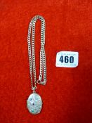 Continental Gold Chain & Locket