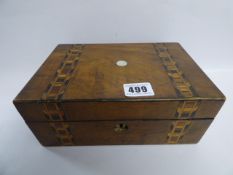 Inlaid Jewellery Box