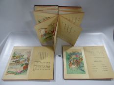 3 Chinese Fold out Picture Books
