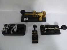 4 Morse Code Tappers