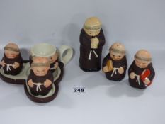 2 Goebel Friar Tuck Condiment Sets