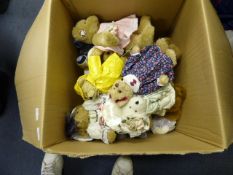 Collection of Various Teddy Bears