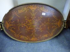 Inlaid Gallery Tray