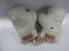 Pair of Signed Chris Eubank Boxing Gloves
