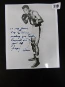 Signed Boxing Photograph