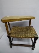 Seagrass Stool & Another