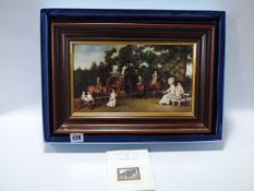 Wedgwood China Plaque Entitled - The Family Plaque