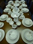 Large Quantity of Royal Doulton Tumbling Leaves Dinnerware