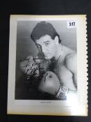 Signed Gerry Cooney Photograph
