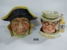 Royal Doulton Mr ?? Toby Jug & Beswick Mr Bumble Toby Jug