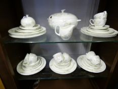 Part Wedgewood Star Flower Dinner Service