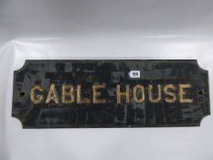 Marble Name Plate