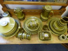 Quantity of Beswick Green Dinnerware