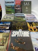 Collection of Hardbacked Books Relating to The Second World War Aircraft etc