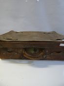 Vintage Leather Suitcase