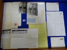 Signed Reggie Kray Book - Quantity of Reggie Kray Handwritten Letters & Signed Boxing Photographs by
