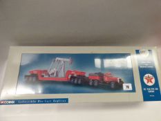 Boxed Limited Edition Diamond T980 Ballas Plus Gurder Trailer and Nodding Derrick