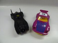 Batman & The Joker Scalextric Vehicles