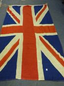 Large Vintage Union Jack Flag